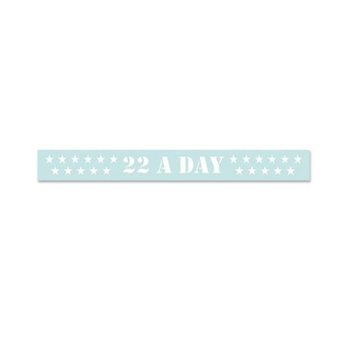 22 a day Single Decal edit