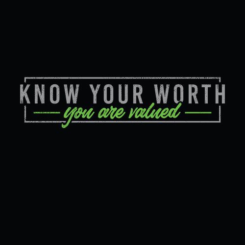 Know Your Worth Front