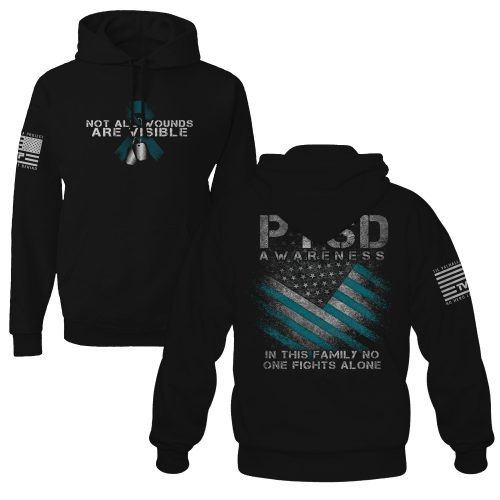 PTSD Awareness Hoodie Final Mock