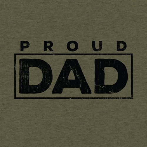 Proud Dad Green Front