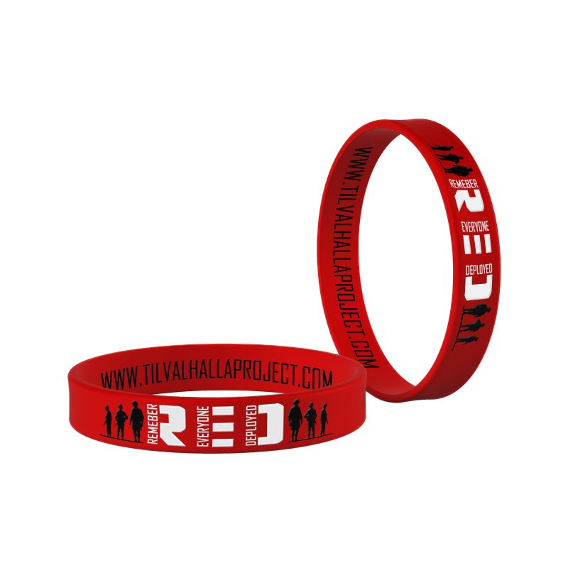 SiliconeBands redFriday8WRD