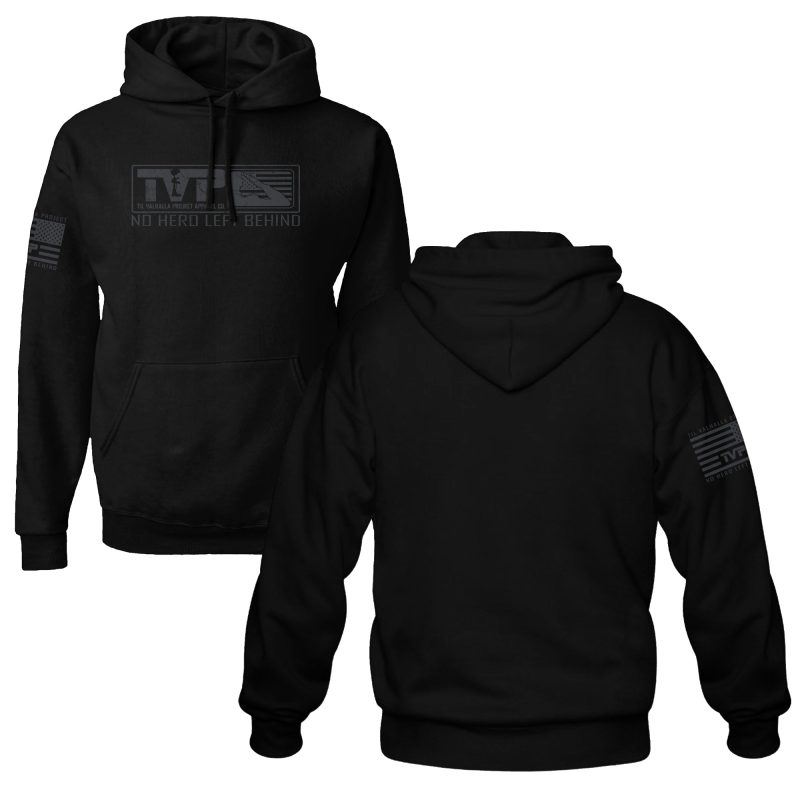 TVP Classic Black Hoodie Final Mock