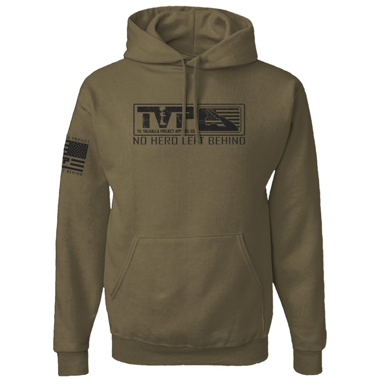 TVP Classic Coyote Hoodie Front Mock